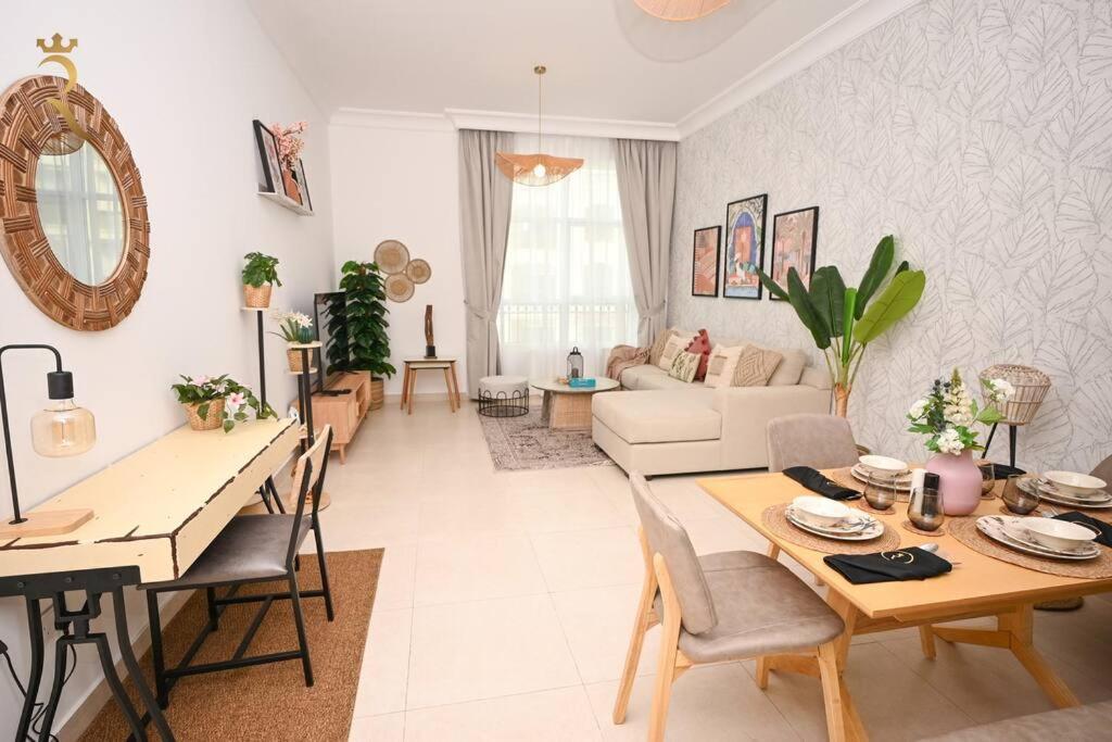 Yas Natura Bliss 1Br Apartment Abu Dabi Exterior foto
