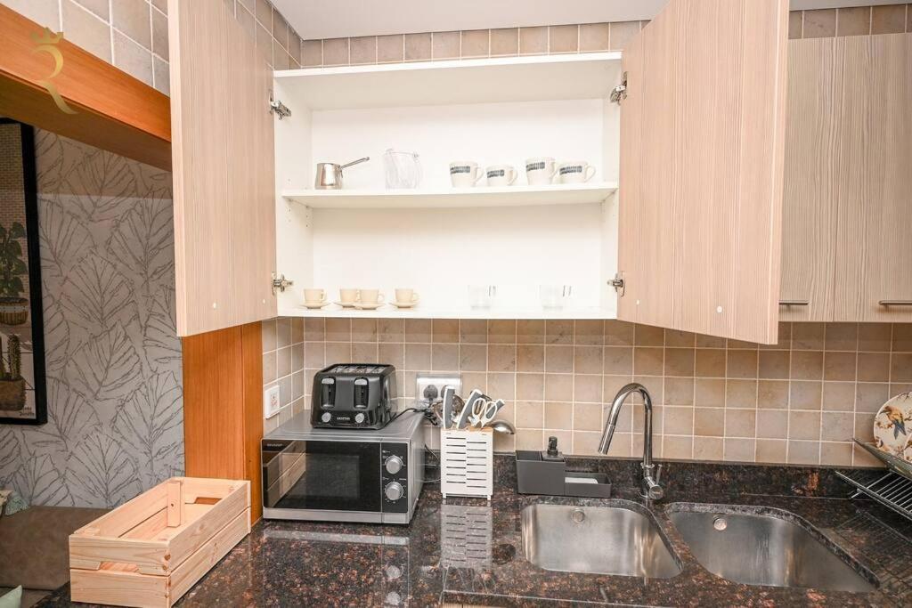 Yas Natura Bliss 1Br Apartment Abu Dabi Exterior foto